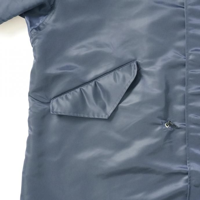 164939441 Powderhorn Mountaineering / P.H.M. MODS COAT_MA ナイロン モッズコート PH21FW-003 - Navy 02