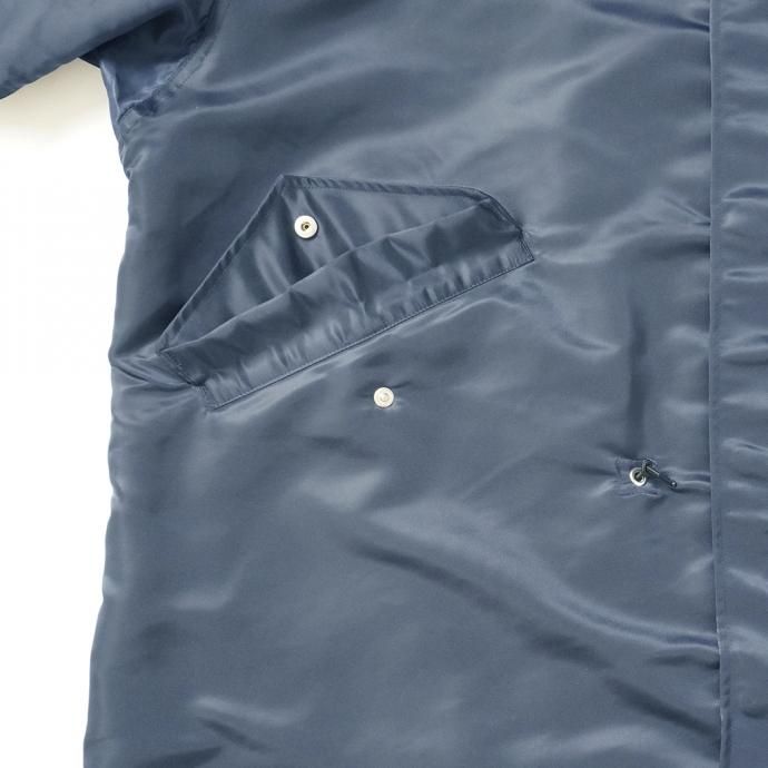 164939441 Powderhorn Mountaineering / P.H.M. MODS COAT_MA ナイロン モッズコート PH21FW-003 - Navy 02