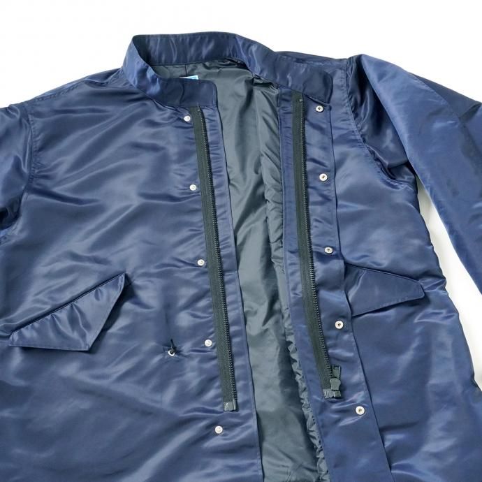 164939441 Powderhorn Mountaineering / P.H.M. MODS COAT_MA ナイロン モッズコート PH21FW-003 - Navy 02