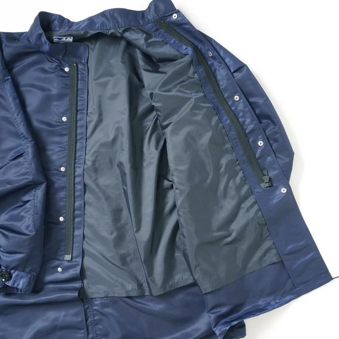 164939441 Powderhorn Mountaineering / P.H.M. MODS COAT_MA ナイロン モッズコート PH21FW-003 - Navy 02