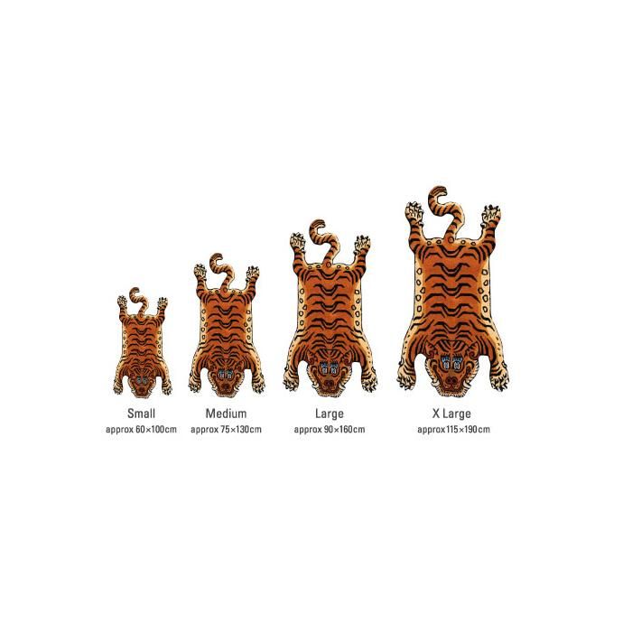 165377967 Tibetan Tiger Rug チベタンタイガーラグ DTTR-01 XLサイズ 02
