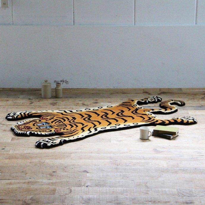 165377987 Tibetan Tiger Rug チベタンタイガーラグ DTTR-02 XLサイズ 02