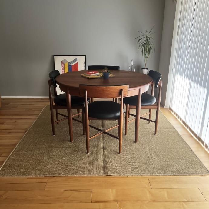 165380075 ANAheim Sisal Rug - 200×200cm アナハイム サイザルラグ 01