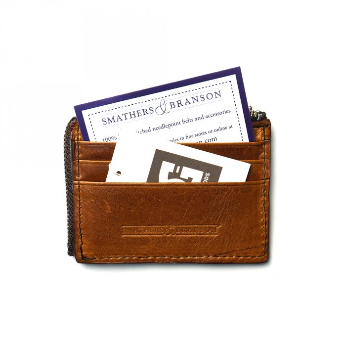 165560766 DG THE DRY GOODS / Needlepoint L-Shaped Zip Card Wallet - Rainbow Trout Skin åץå ˥ޥ 02