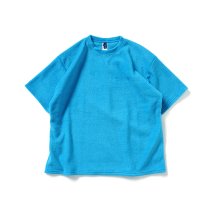SMOKE T ONE / POLAR FLEECE TEE フリース半袖Tシャツ - Sky Blue