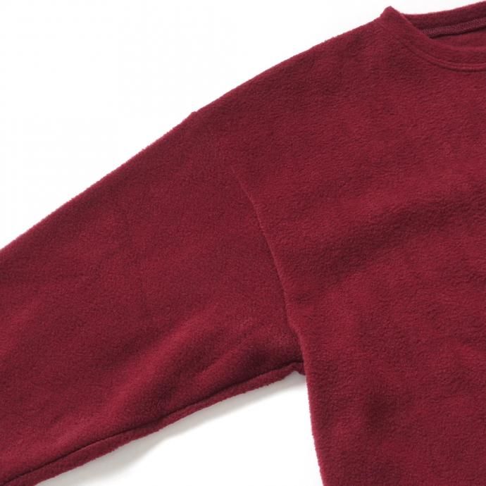 165576258 SMOKE T ONE / POLAR FLEECE L/S ե꡼ĹµT - Burgundy 02