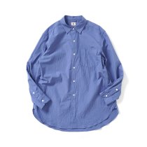 blurhms ROOTSTOCK / Broad Shirt - SaxeBlue bROOTS22S5 ブロードシャツ