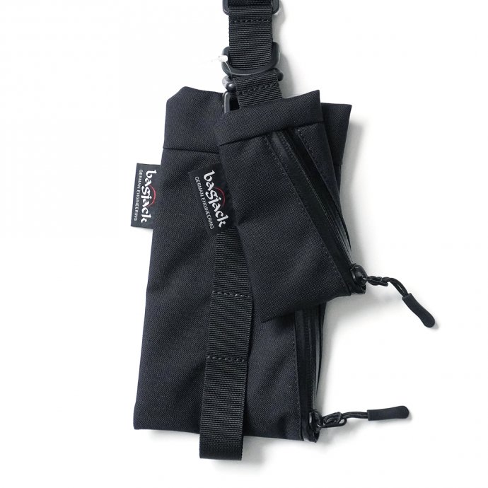 bagjack / Card Holder Twist - Black バッグジャック カードホルダー