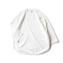 blurhms ROOTSTOCK / Rough&Smooth Thermal Baseball Tee - Off bROOTS22S9<img class='new_mark_img2' src='https://img.shop-pro.jp/img/new/icons47.gif' style='border:none;display:inline;margin:0px;padding:0px;width:auto;' />