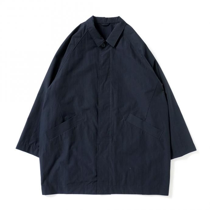 166331253 STILL BY HAND / CO03221 ステンカラーコート - Dark Navy 02