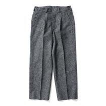 O-（オー）/ N.N.Z. TROUSERS W ウールスラックス - Gray Nep 22W-02<img class='new_mark_img2' src='https://img.shop-pro.jp/img/new/icons20.gif' style='border:none;display:inline;margin:0px;padding:0px;width:auto;' />