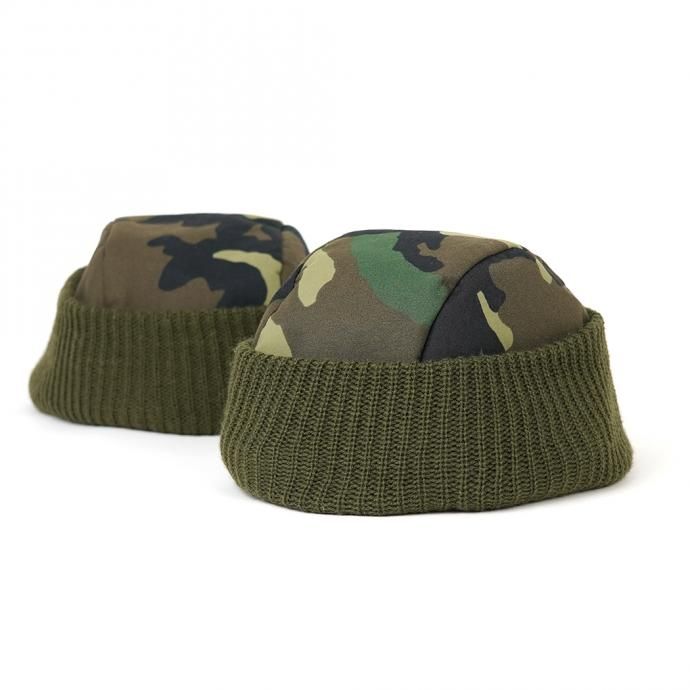 166457174 Hexico / Deformer Gore-Tex Knit Cap Ex. US Military Parka, ECWCS, Camouflage ゴアテックス リメイクニットキャップ 01