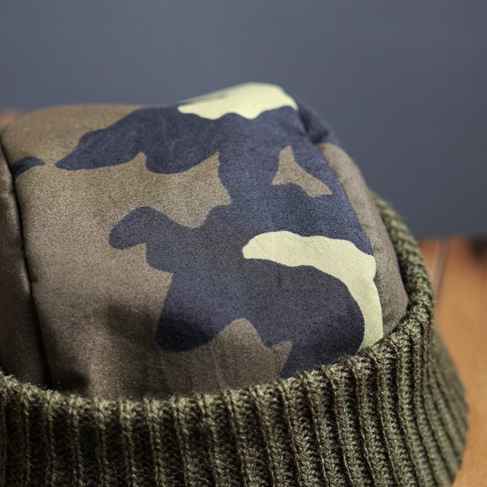 166457174 Hexico / Deformer Gore-Tex Knit Cap Ex. US Military Parka, ECWCS, Camouflage ゴアテックス リメイクニットキャップ 02