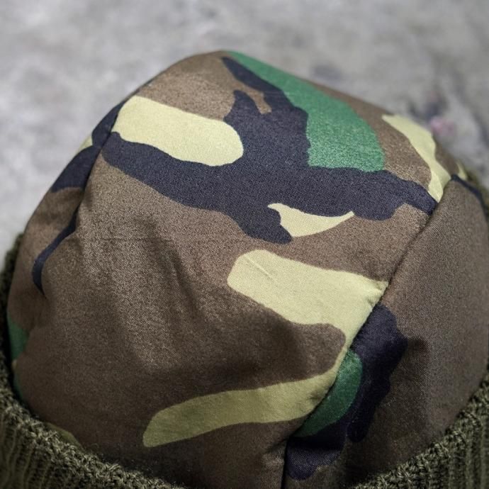 166457174 Hexico / Deformer Gore-Tex Knit Cap Ex. US Military Parka, ECWCS, Camouflage ゴアテックス リメイクニットキャップ 02