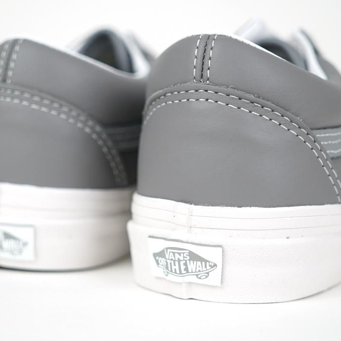 166483878 VANS / Anaheim Factory Old Skool 36 DX - V.LEA/FROST アナハイムファクトリー オールドスクール グレーレザー 02