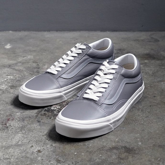 vans オールドスクール ライトグレー 24.5 - スニーカー