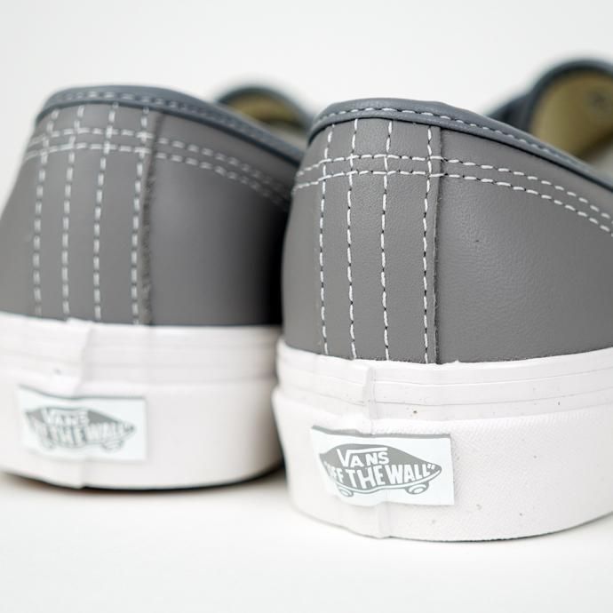 166496235 VANS / Anaheim Factory Authentic 44 DX - V.LEA/FROST アナハイムファクトリー オーセンティック グレーレザー 02