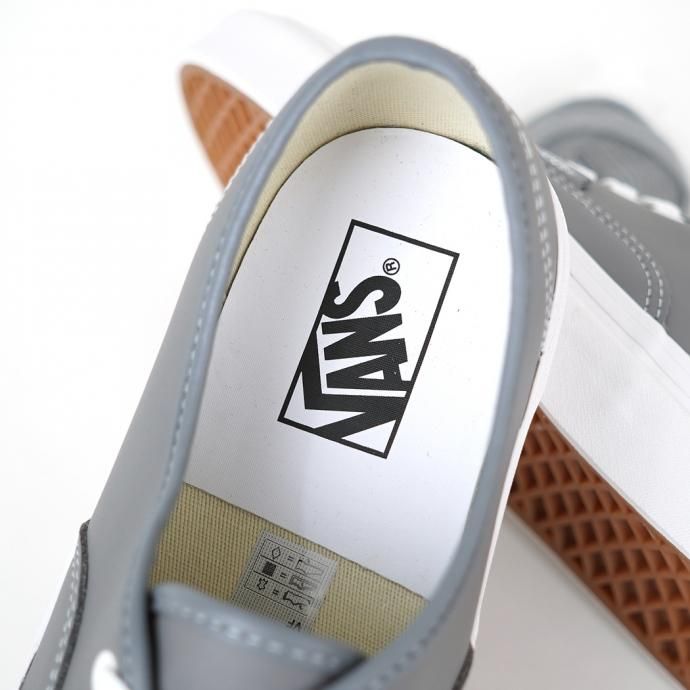 166496235 VANS / Anaheim Factory Authentic 44 DX - V.LEA/FROST アナハイムファクトリー オーセンティック グレーレザー 02