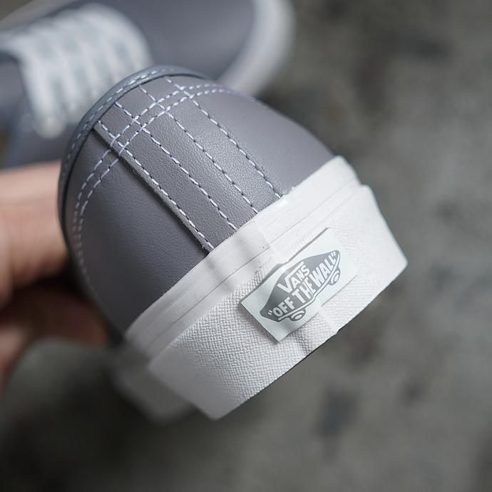 166496235 VANS / Anaheim Factory Authentic 44 DX - V.LEA/FROST アナハイムファクトリー オーセンティック グレーレザー 02