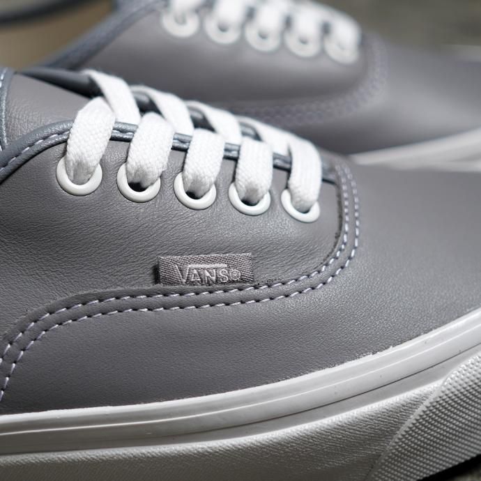 166496235 VANS / Anaheim Factory Authentic 44 DX - V.LEA/FROST アナハイムファクトリー オーセンティック グレーレザー 02
