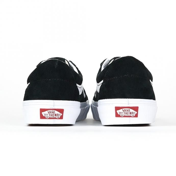 166496312 VANS / SK8-Low - BLACK/TRUE WHITE スケートロー ブラック 02