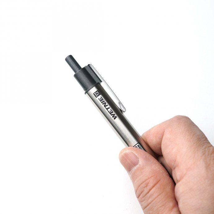 166744451 ZEBRA / WETNIE ウェットニー 加圧式油性ボールペン 0.7mm ガンメタリック 02