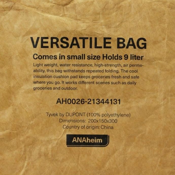 166881563 Anaheim Versatile Bag 9L - Ice Grey A アナハイム バーサタイルバッグ 9L アイスグレーA 02