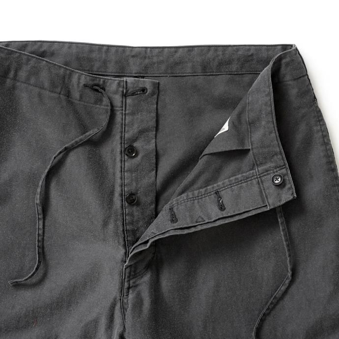 blurhms ROOTSTOCK ブラームスルーツストック / Light Moleskin Easy Work Pants - FadeBlack  bROOTS22F07B