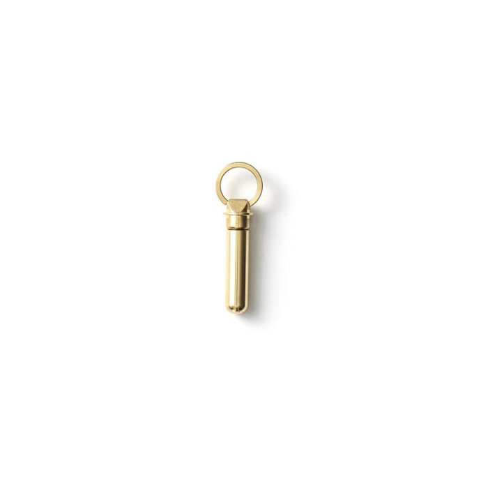 167055762 CANDY DESIGN & WORKS / Bullet Key Ring CHW-12 キーリング - Polished Brass 01