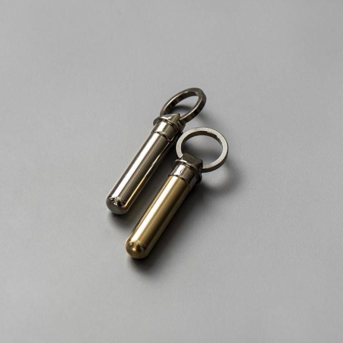 167055762 CANDY DESIGN & WORKS / Bullet Key Ring CHW-12  - Polished Brass 02