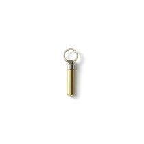 CANDY DESIGN & WORKS / Bullet Key Ring CHW-12 キーリング - Nicke-Plated × Polished Brass