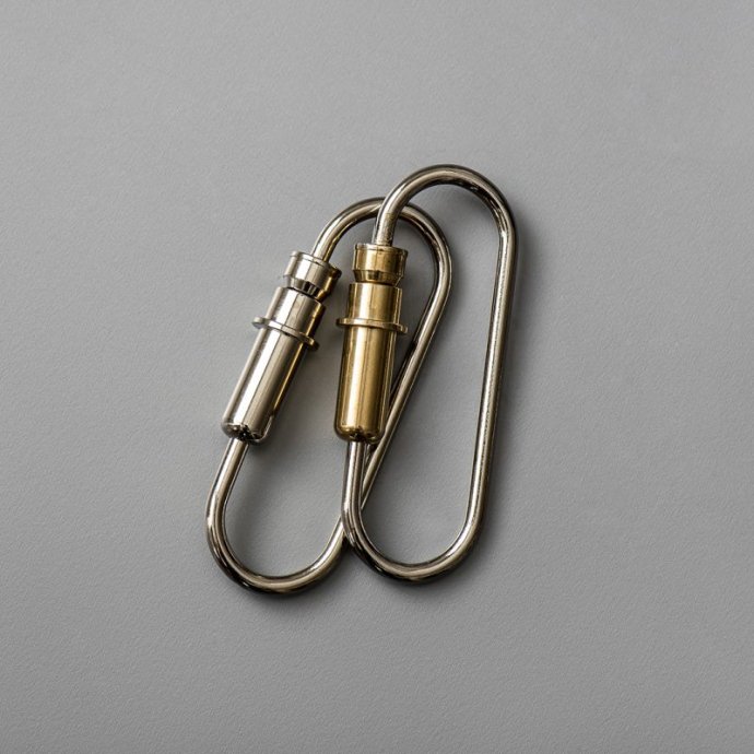 167055872 CANDY DESIGN & WORKS / Bullet Carabiner CHW-13 ӥʥ - Polished Brass 02