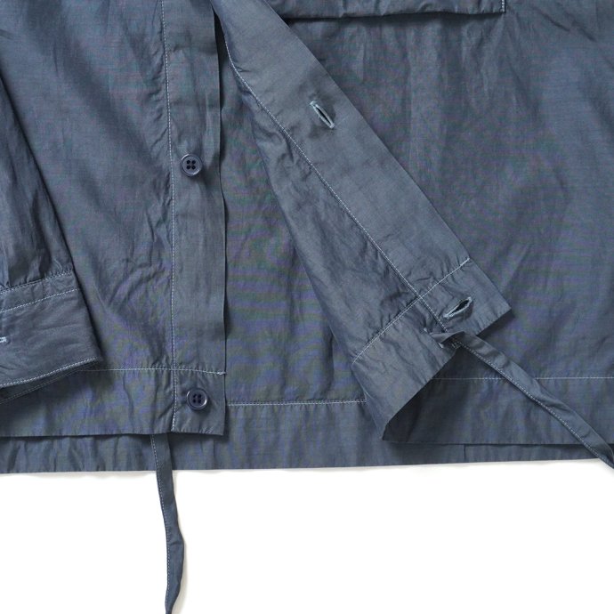 167067357 STILL BY HAND / SH01221 コーチシャツジャケット - Blue Charcoal 02