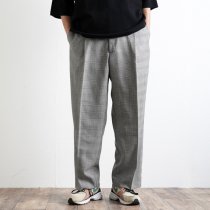 CEASTERS / CT22S-TR02 1P Trousers v5 - Glen Check ワンタックサマーウールパンツ グレンチェック