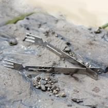 Swiss Advance / SAIGA BBQ Tongs & Cutlery Forks - Small ɥХ ȥ ե S<img class='new_mark_img2' src='https://img.shop-pro.jp/img/new/icons47.gif' style='border:none;display:inline;margin:0px;padding:0px;width:auto;' />