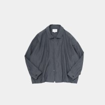 STILL BY HAND / BL02222 キュプラ／コットン ライトブルゾン - Grey<img class='new_mark_img2' src='https://img.shop-pro.jp/img/new/icons47.gif' style='border:none;display:inline;margin:0px;padding:0px;width:auto;' />