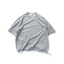 STILL BY HAND / CS01222 ラミーメッシュTシャツ - Grey