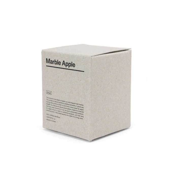 167786367 Marble Apple - Black / Small マーブルアップル ブラック／スモール 02