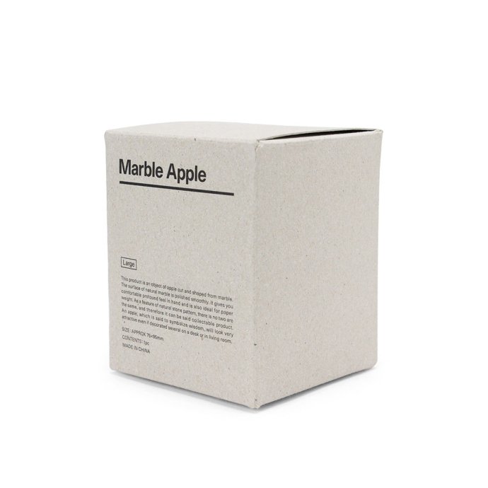 167786572 Marble Apple - Black / Large マーブルアップル ブラック／ラージ 02