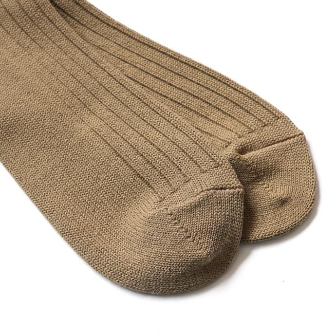 167821462 Trad Marks / Old Rib Socks lite ɥ֥å饤 - Khaki  02