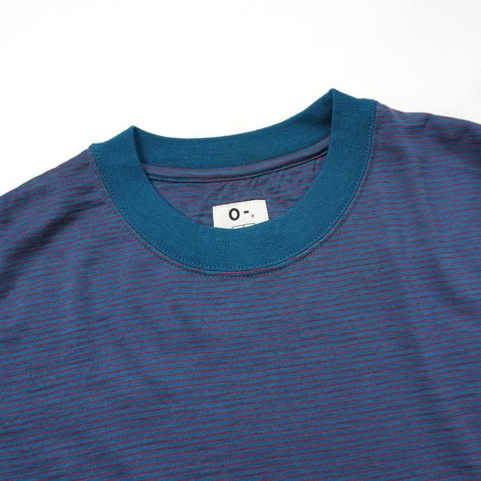 167938200 O-(オー)/ MERINO SWEATSHIRT - Teal メリノウールカットソー 22S-02 02