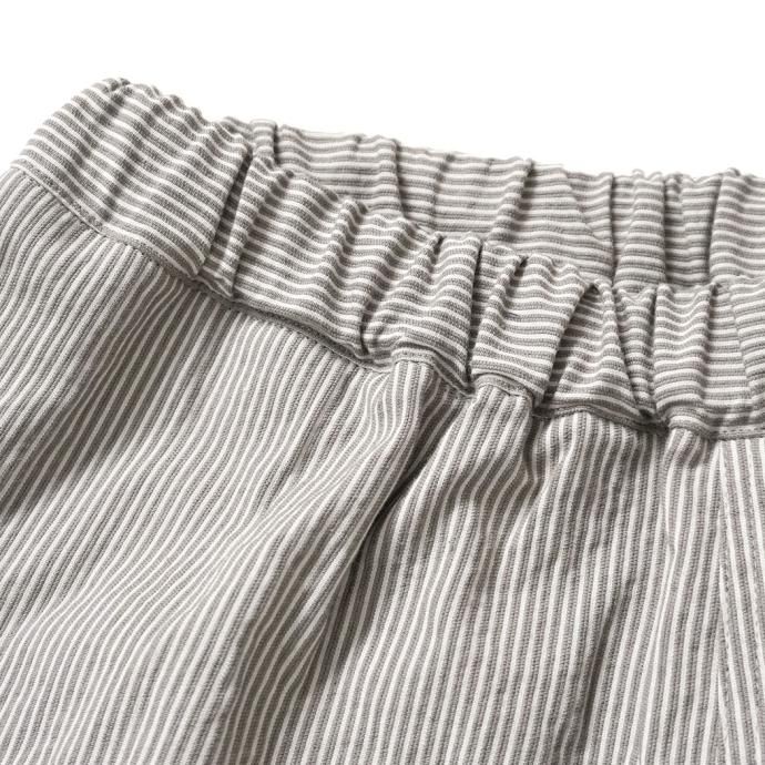 167956988 Powderhorn Mountaineering / P.H. M.EASY STRIPE SHORTS ȥ饤ץɥ졼 硼 PH22SS-002 - Beige/Ecru 02