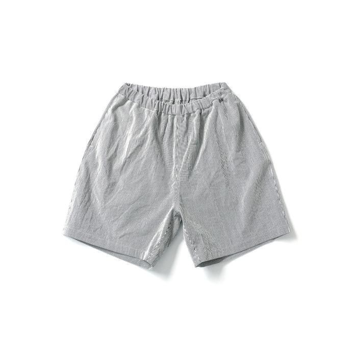 167957009 Powderhorn Mountaineering / P.H. M.EASY STRIPE SHORTS ストライプコードレーン イージーショーツ PH22SS-002 - White/Navy 01