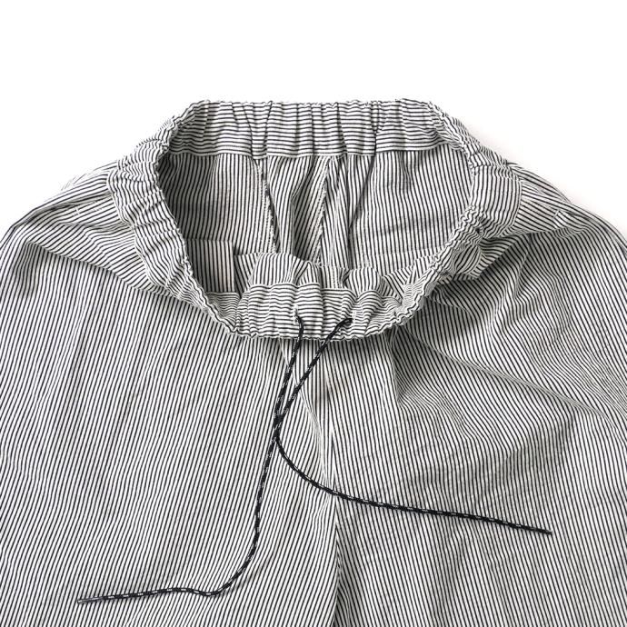 167957009 Powderhorn Mountaineering / P.H. M.EASY STRIPE SHORTS ストライプコードレーン イージーショーツ PH22SS-002 - White/Navy 02