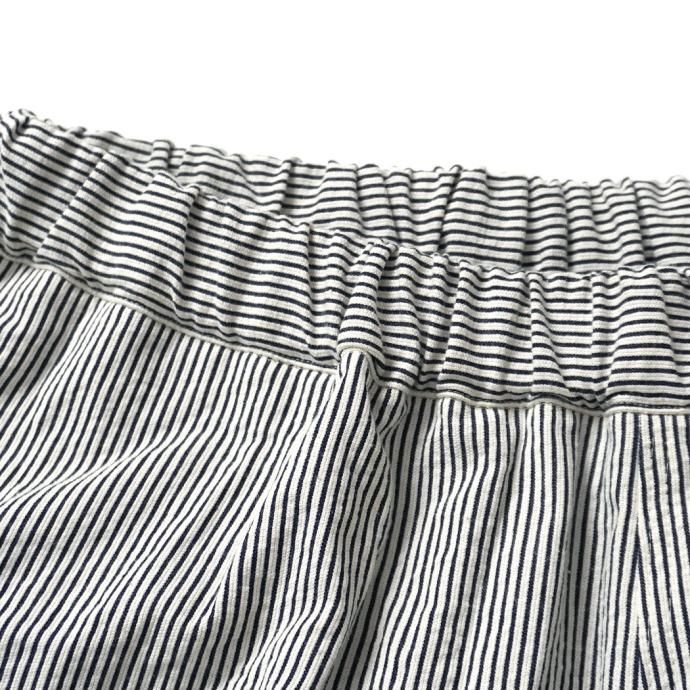 167957009 Powderhorn Mountaineering / P.H. M.EASY STRIPE SHORTS ストライプコードレーン イージーショーツ PH22SS-002 - White/Navy 02