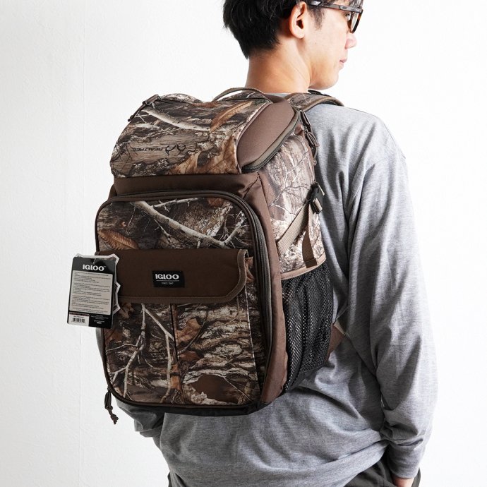168077592 IGLOO イグルー / Realtree EDGE ソフトクーラーバックパック GIZMO BACKPACK 30CANS<img class='new_mark_img2' src='https://img.shop-pro.jp/img/new/icons47.gif' style='border:none;display:inline;margin:0px;padding:0px;width:auto;' /> 02