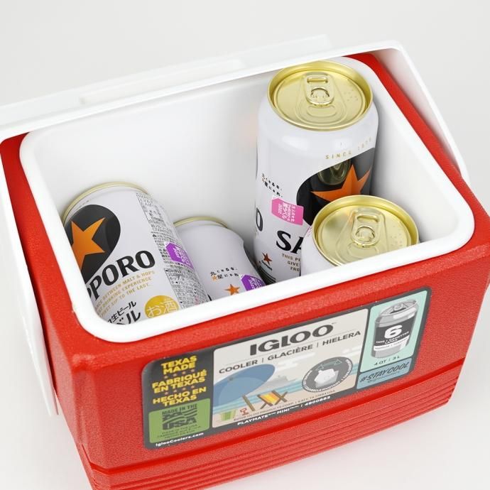 168091096 IGLOO イグルー / Playmate Mini - Red プレイメイトミニ クーラーボックス 3L<img class='new_mark_img2' src='https://img.shop-pro.jp/img/new/icons47.gif' style='border:none;display:inline;margin:0px;padding:0px;width:auto;' /> 02