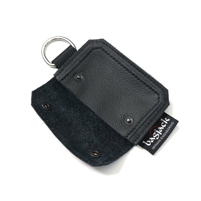 bagjack / Card Case OV22S - Black Leather バッグジャック カード ...
