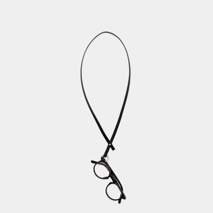 168180514 STILL BY HAND / GD02242 レザー グラスホルダー - Black 02