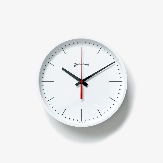 168520698 WESTERSTRAND / Analogue Indoor Clock - with Seconds 230mm Office ウェスターストランド ウォールクロック 掛時計 02